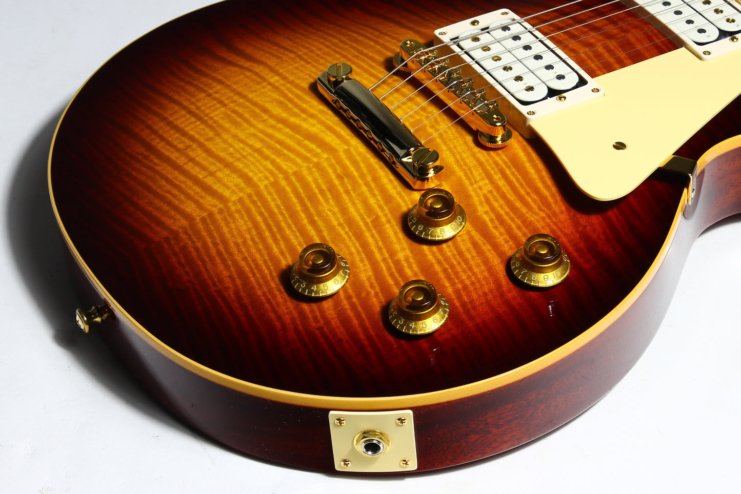 2025 Gibson Custom Shop 1959 Reissue Les Paul Standard Dealer Select Hand-Picked Top Gold Hardware Double Creme!
