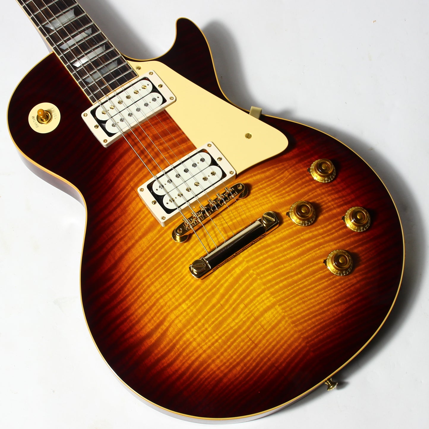 2025 Gibson Custom Shop 1959 Reissue Les Paul Standard Dealer Select Hand-Picked Top Gold Hardware Double Creme!