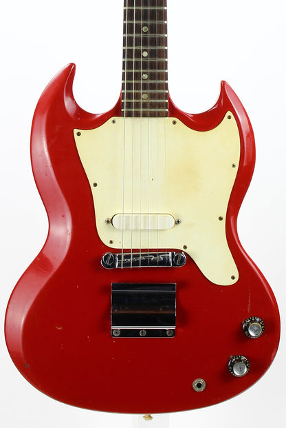 1967 Gibson SG Melody Maker Vintage Electric Guitar FIRE ENGINE RED | 100% Original Cardinal