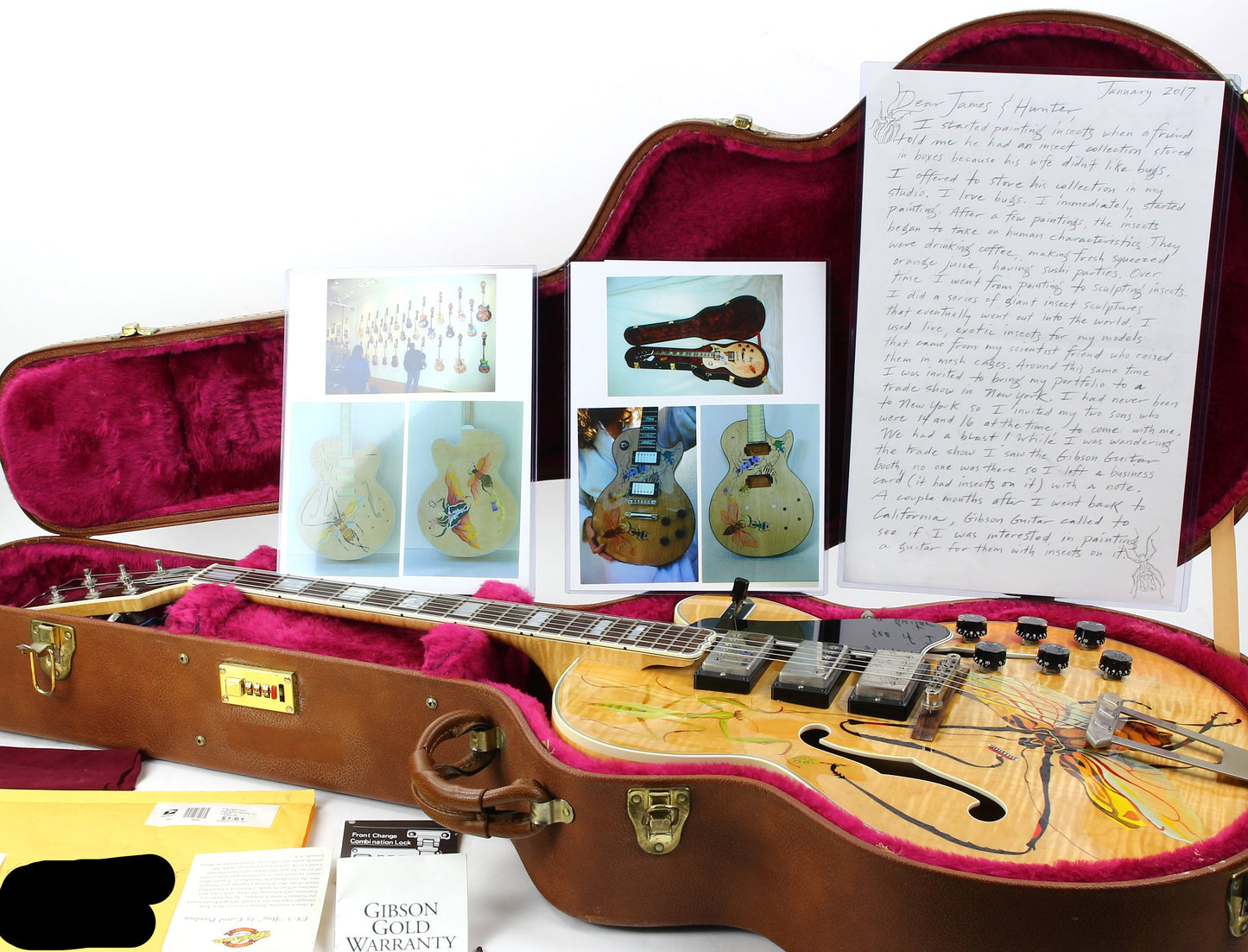 Gibson Custom Shop BUG ES-5 Switchmaster by Carol Paulsen "Art of Guitar" 1999