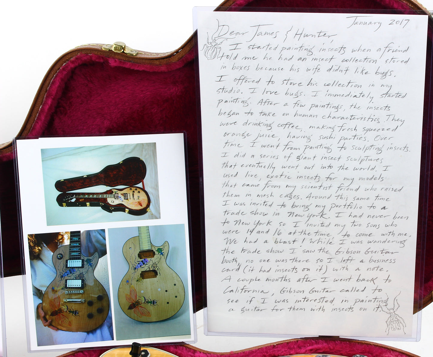 Gibson Custom Shop BUG ES-5 Switchmaster by Carol Paulsen "Art of Guitar" 1999