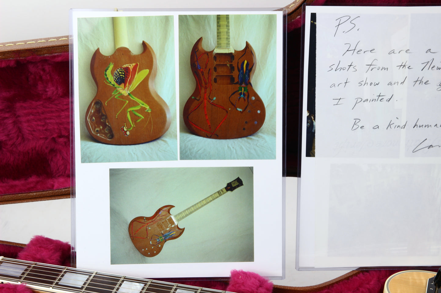 Gibson Custom Shop BUG ES-5 Switchmaster by Carol Paulsen "Art of Guitar" 1999