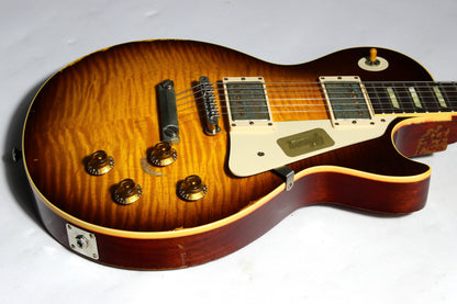 2013 Gibson Custom Shop JOE PERRY 1959 Les Paul Tom Murphy Aged 59 Reissue R9