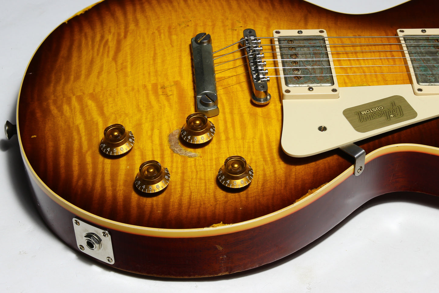 2013 Gibson Custom Shop JOE PERRY 1959 Les Paul Tom Murphy Aged 59 Reissue R9