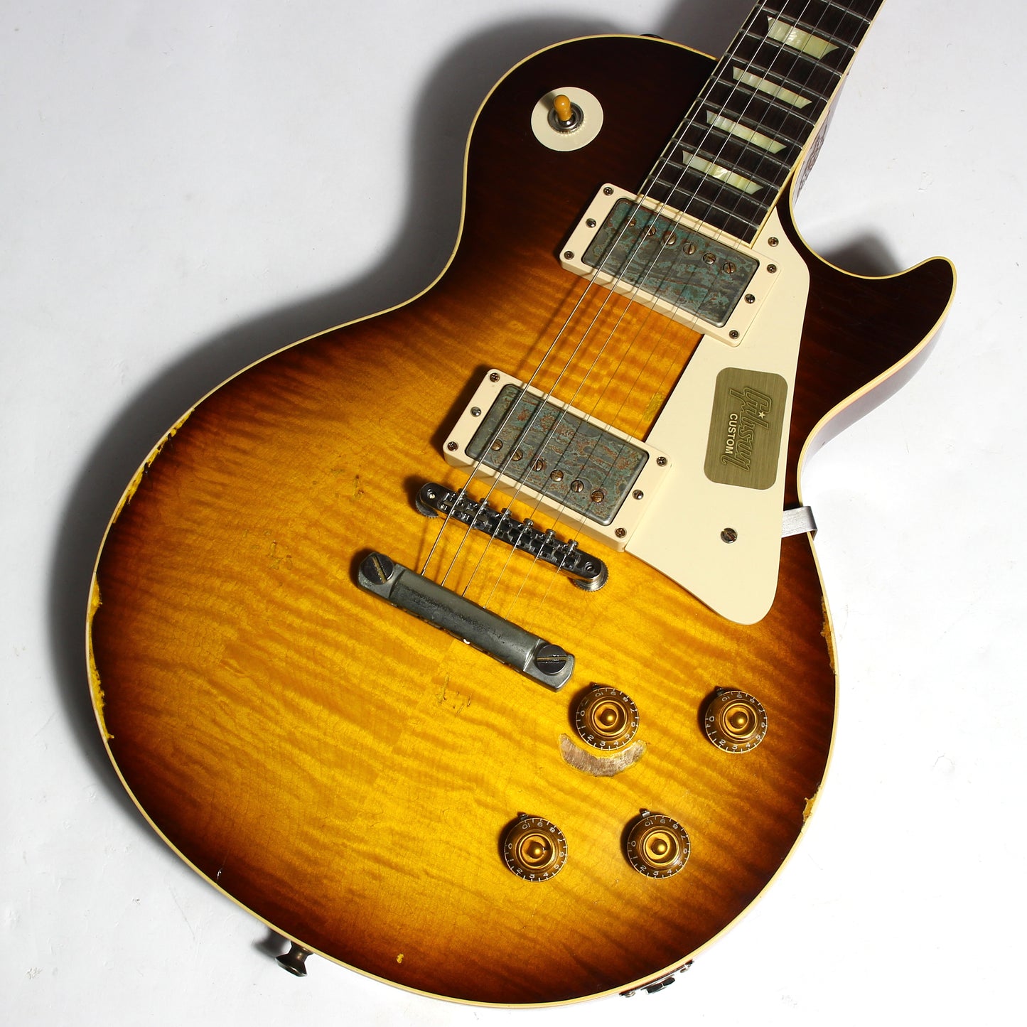 2013 Gibson Custom Shop JOE PERRY 1959 Les Paul Tom Murphy Aged 59 Reissue R9