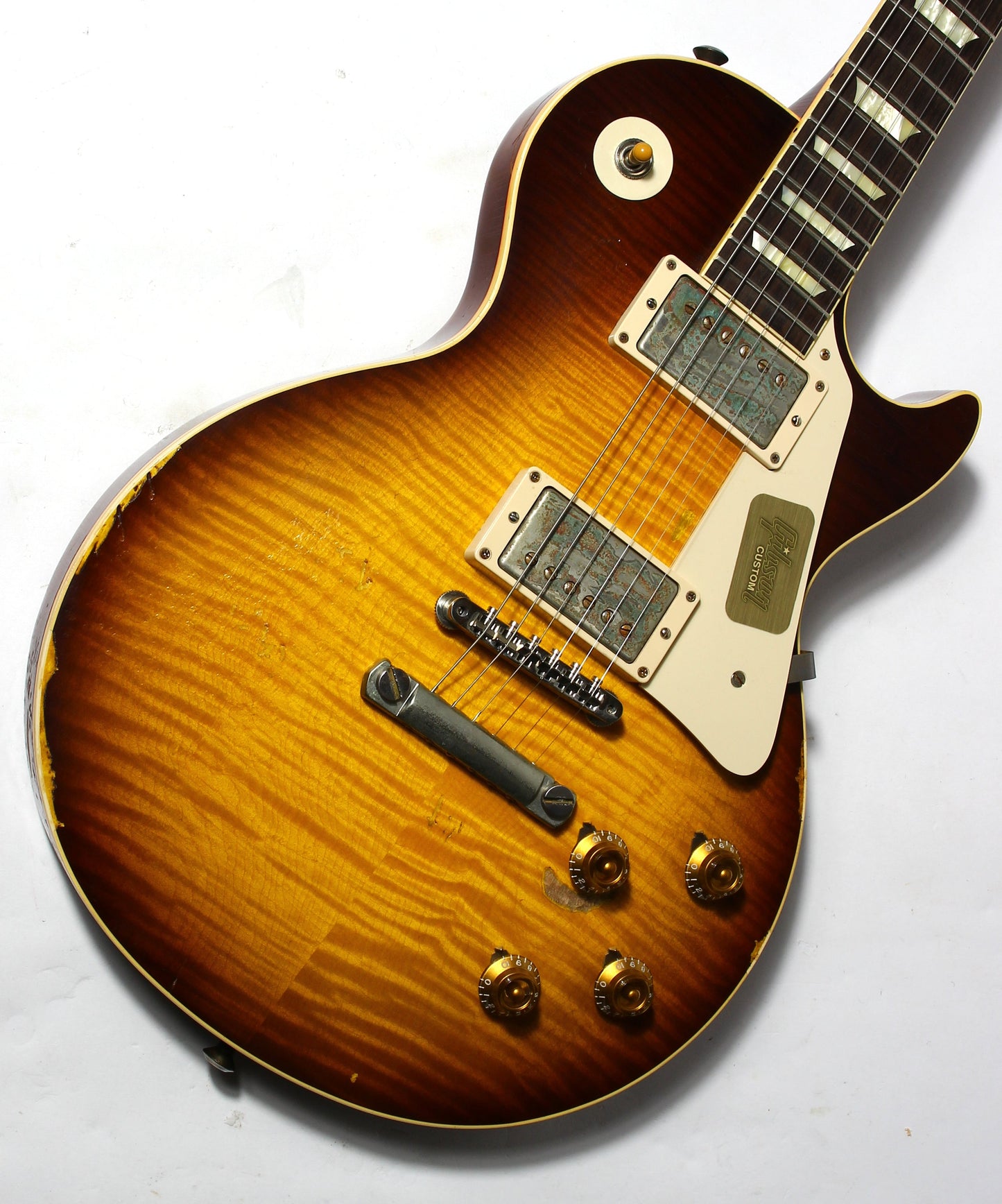 2013 Gibson Custom Shop JOE PERRY 1959 Les Paul Tom Murphy Aged 59 Reissue R9