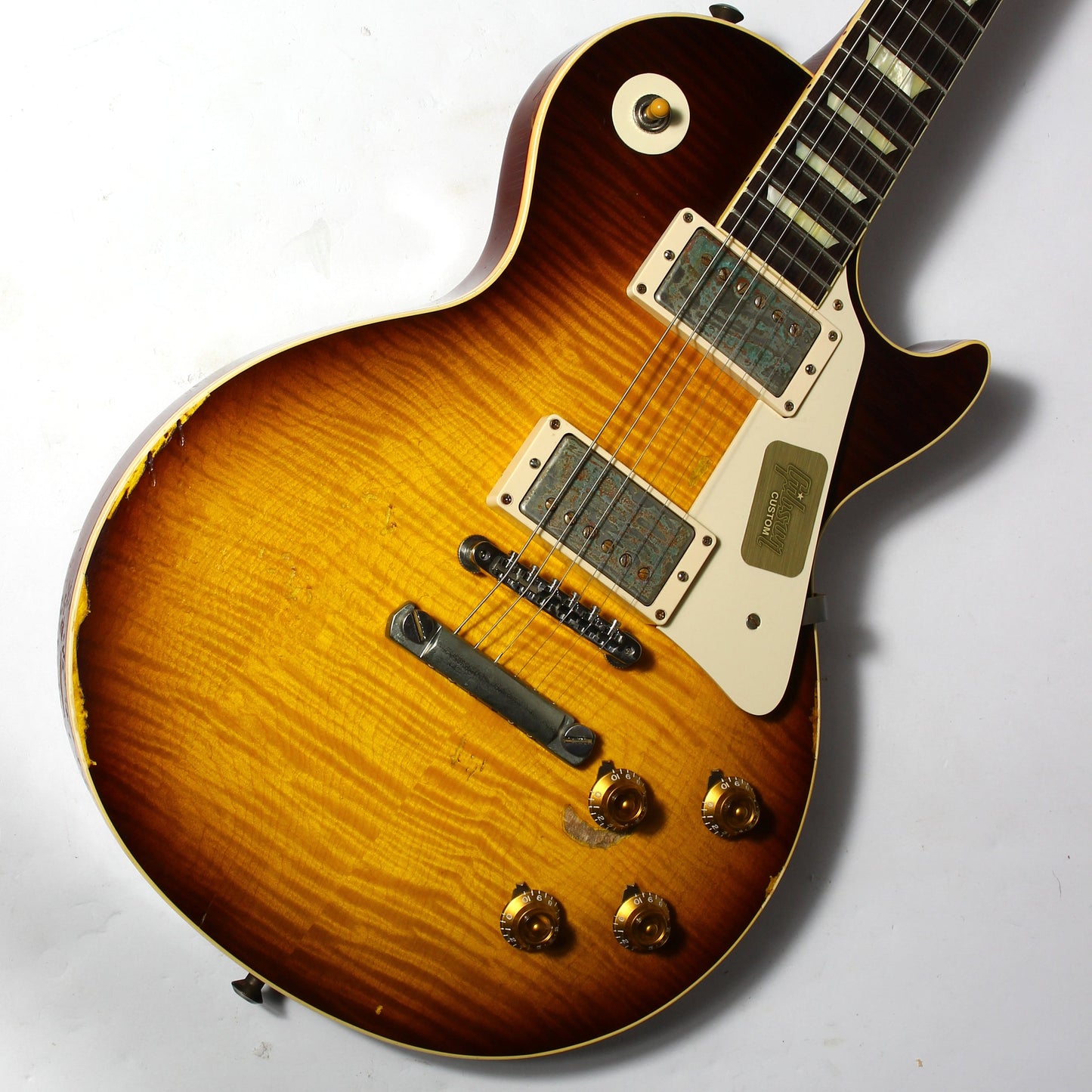2013 Gibson Custom Shop JOE PERRY 1959 Les Paul Tom Murphy Aged 59 Reissue R9
