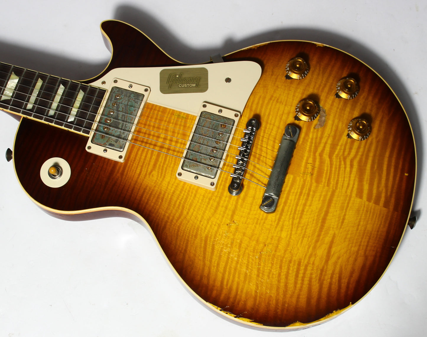2013 Gibson Custom Shop JOE PERRY 1959 Les Paul Tom Murphy Aged 59 Reissue R9