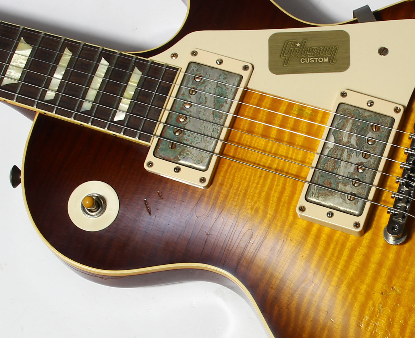 2013 Gibson Custom Shop JOE PERRY 1959 Les Paul Tom Murphy Aged 59 Reissue R9