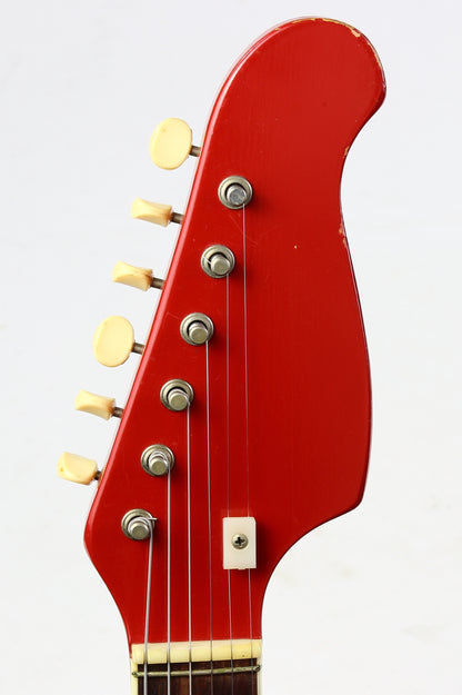 1960s Airline National Res-o-Glass JB Hutto Red Guitar Valco Supro Jack White Stripes