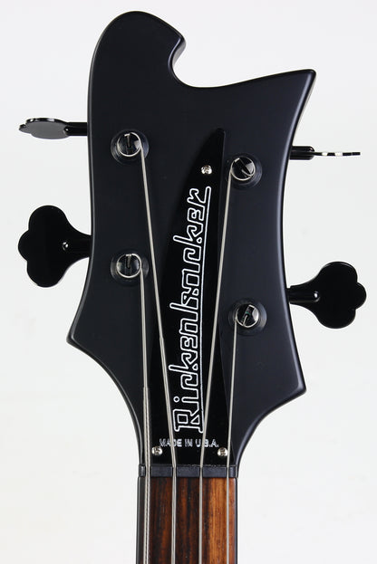2026 Rickenbacker 4003 Noir Limited Edition 20 Made Satin Black Checkerboard CB