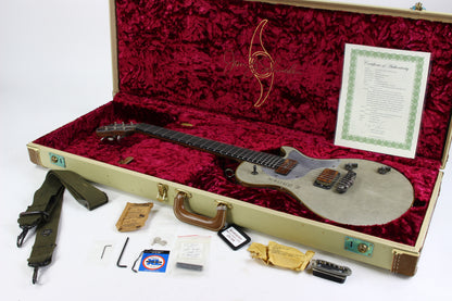 Schroeder WWII GI Radio Lane Guitar & Travel Guitar SET owned by Zac Brown Band
