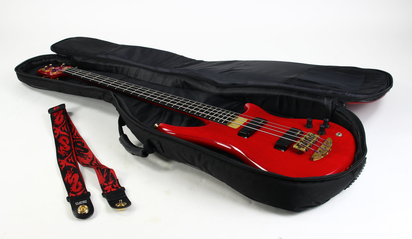 1992 Alembic Essence 4-string Bass Guitar in Transparent Red finish EXCELLENT QUALITY