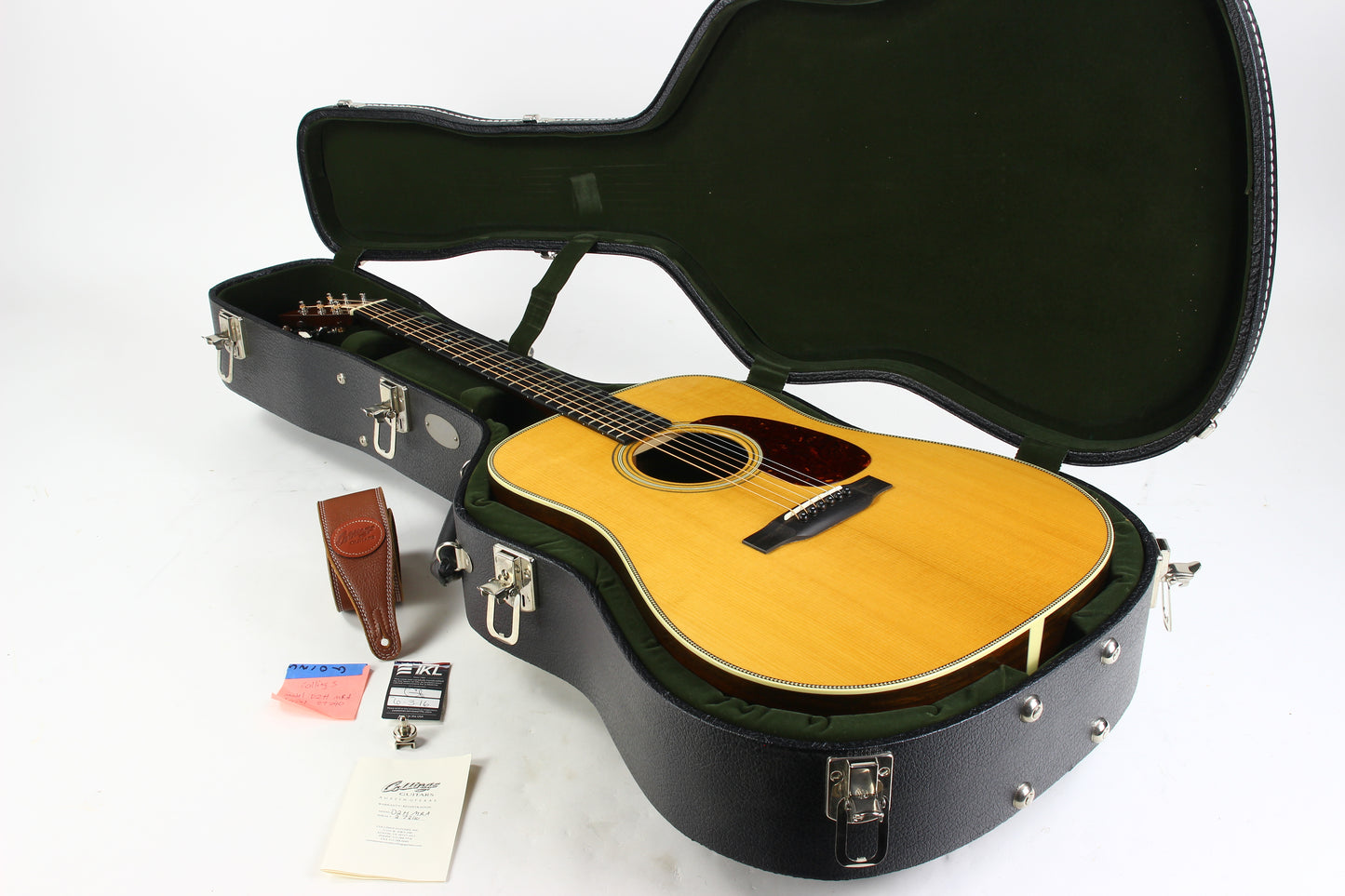 2017 Collings D2H MRA Madagascar Rosewood Adirondack Top Owned by ZAC BROWN