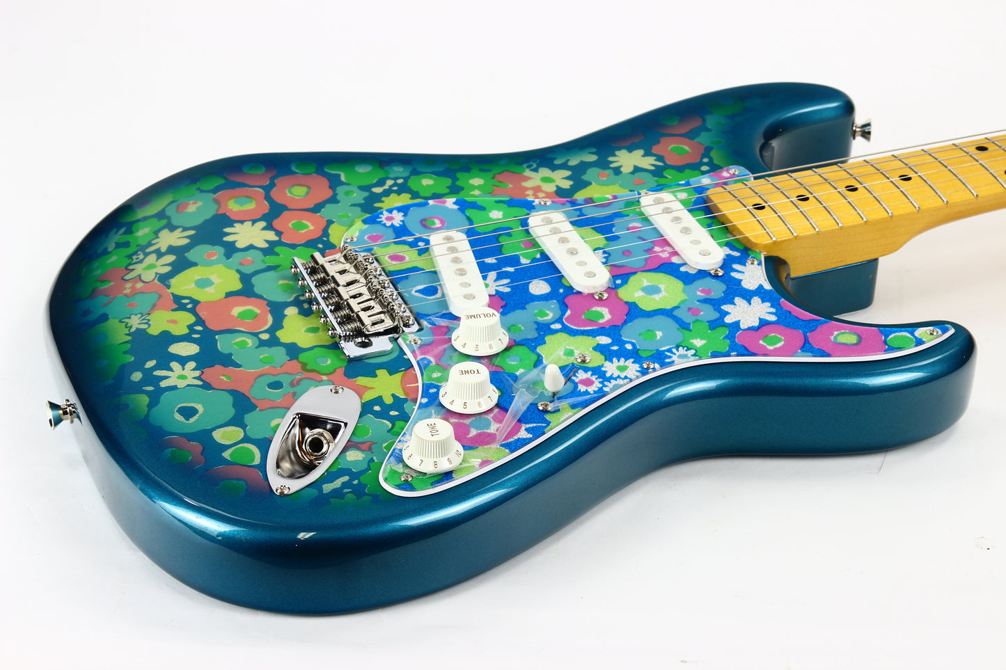 c. 1994 Fender Japan '57 Blue Floral Stratocaster MIJ