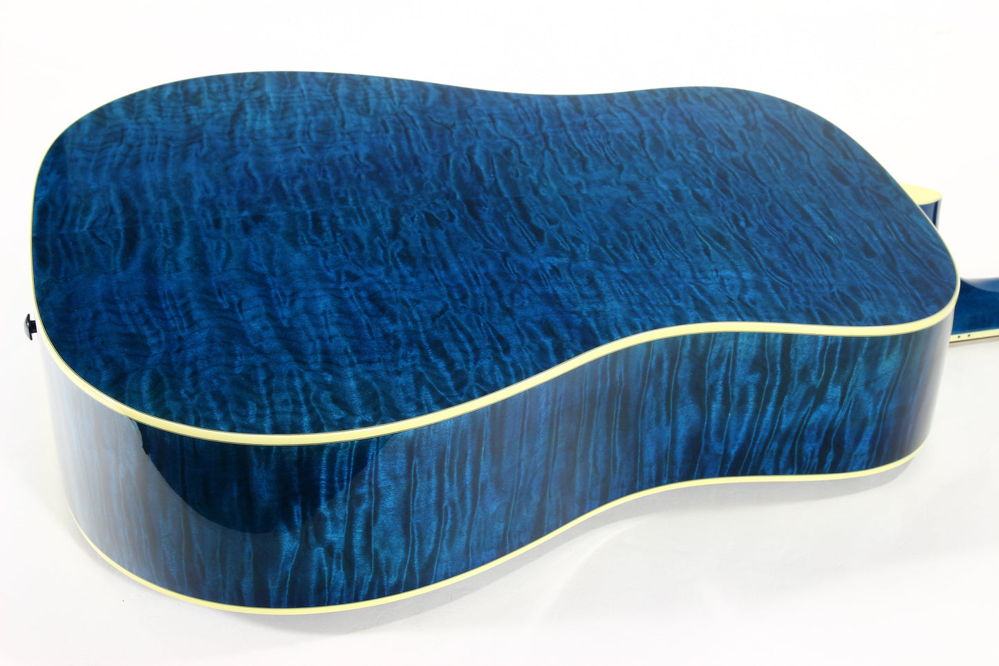 2000 TAYLOR SWIFT KOI Fish Living Jewels GSLJ Aqua Blue Dreadnought Acoustic Guitar Bearclaw Quilt - RARE!