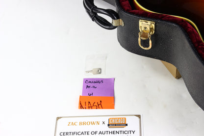 2016 Collings AT-16 Archtop 16 inch L-5 Owned by ZAC BROWN