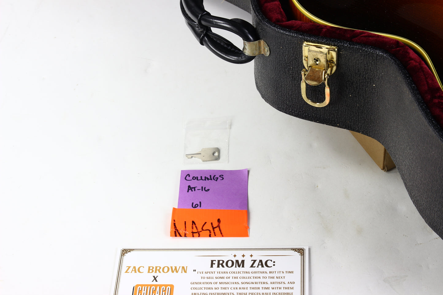 2016 Collings AT-16 Archtop 16 inch L-5 Owned by ZAC BROWN