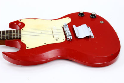 1967 Gibson SG Melody Maker Vintage Electric Guitar FIRE ENGINE RED | 100% Original Cardinal