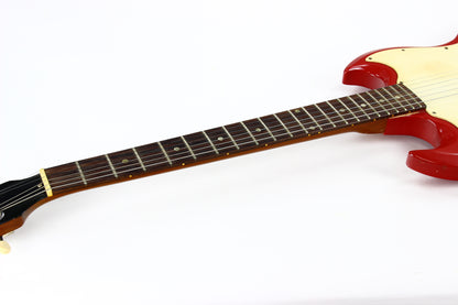 1967 Gibson SG Melody Maker Vintage Electric Guitar FIRE ENGINE RED | 100% Original Cardinal