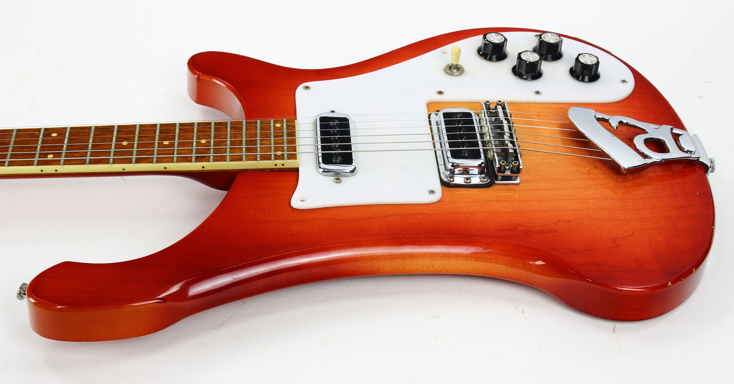 1973 Rickenbacker 480 Fireglo Electric Guitar | Vintage Original!