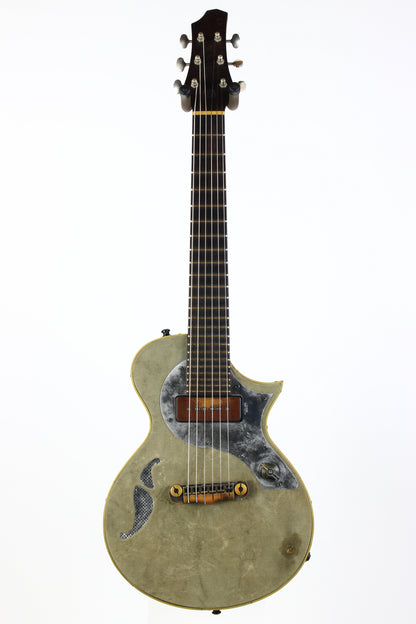 Schroeder WWII GI Radio Lane Guitar & Travel Guitar SET owned by Zac Brown Band