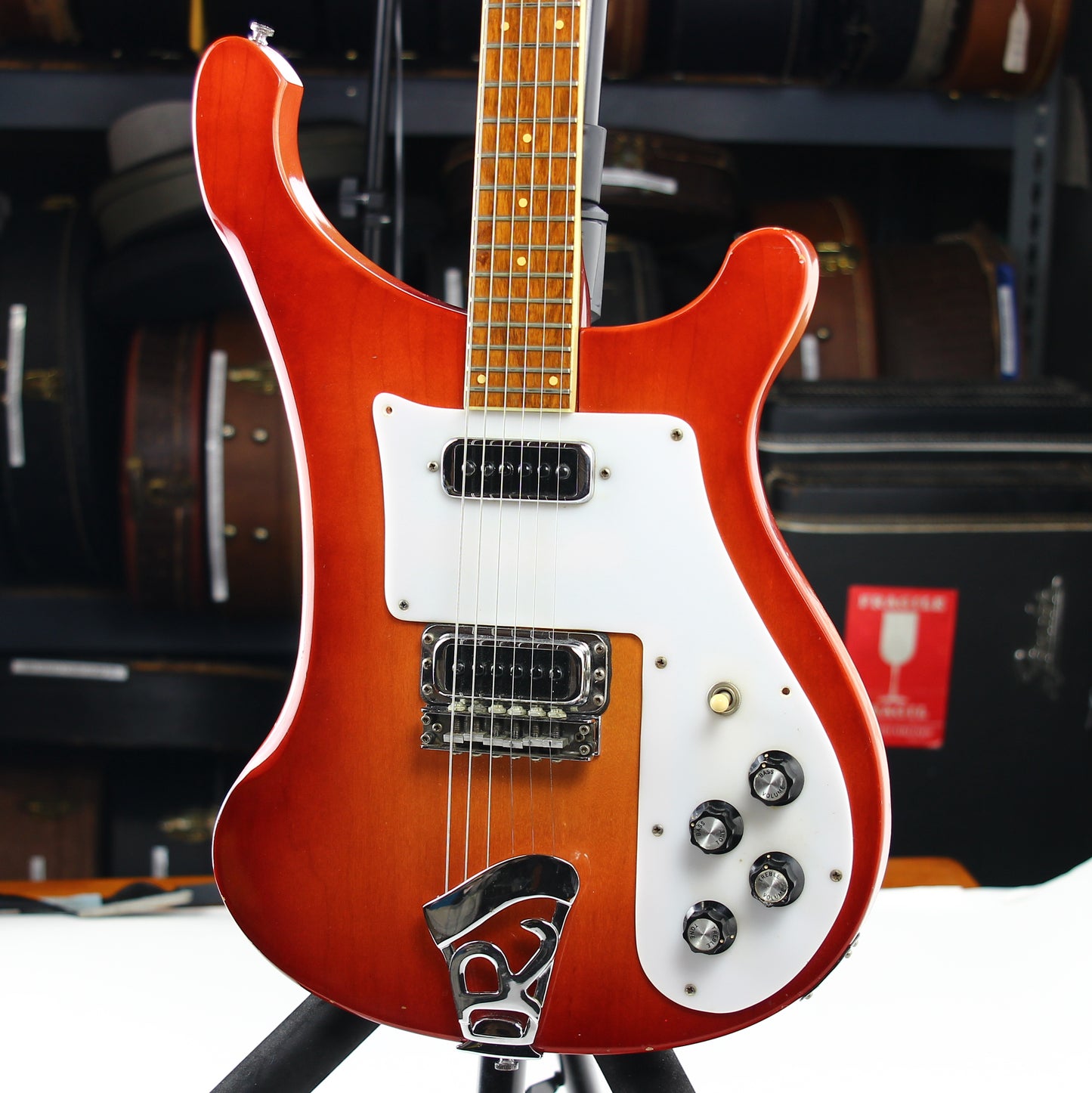 1973 Rickenbacker 480 Fireglo Electric Guitar | Vintage Original!