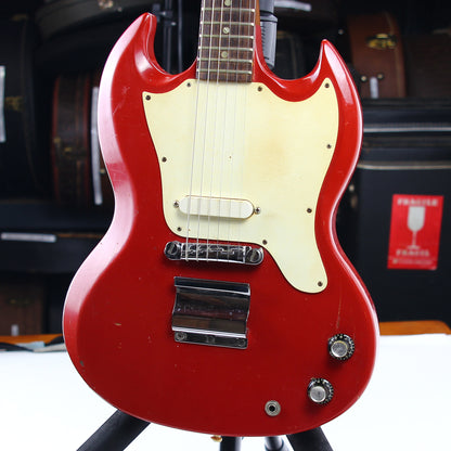 1967 Gibson SG Melody Maker Vintage Electric Guitar FIRE ENGINE RED | 100% Original Cardinal