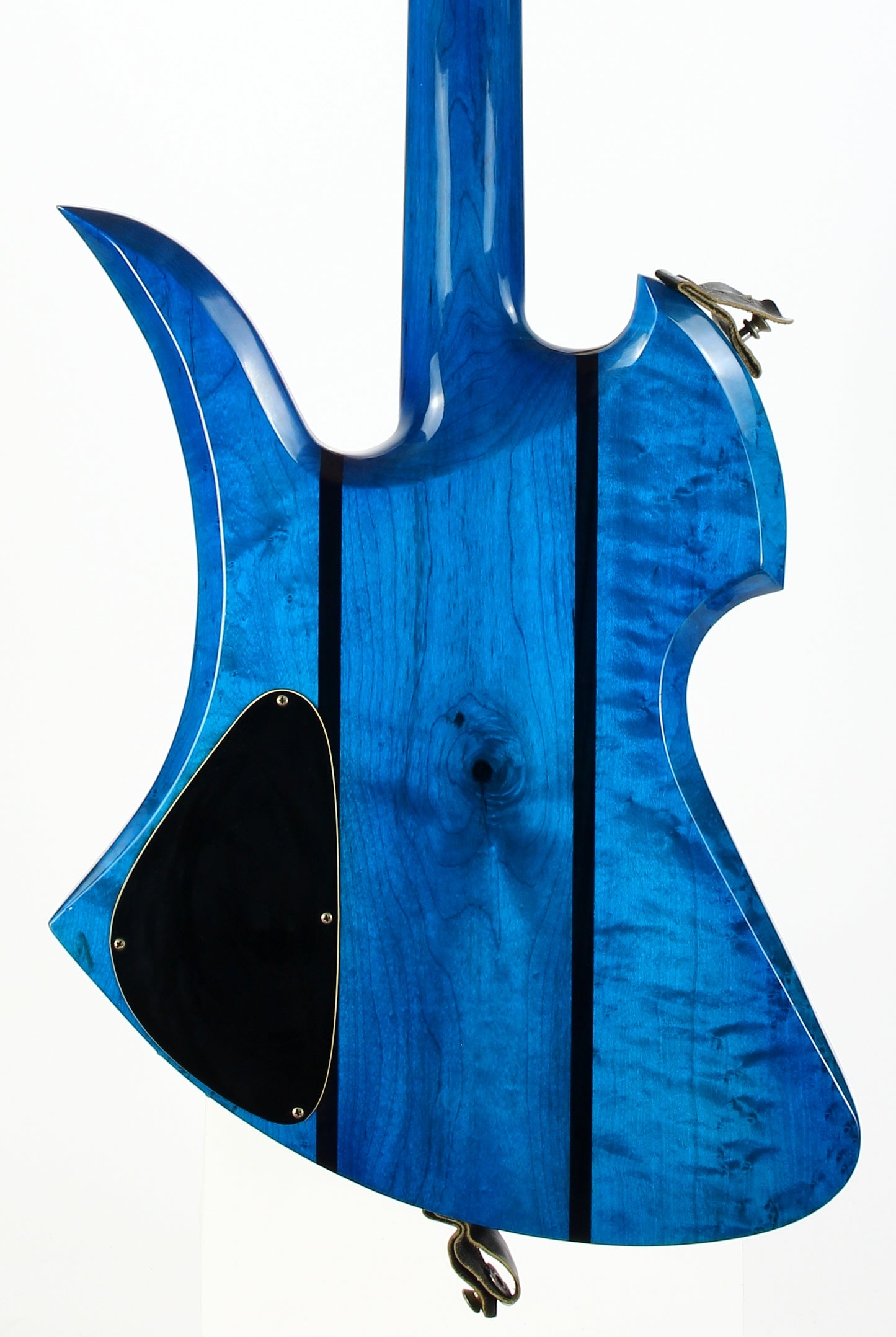 1980 BC Rich USA Mockingbird Transparent Blue Flamed Maple w Original Case