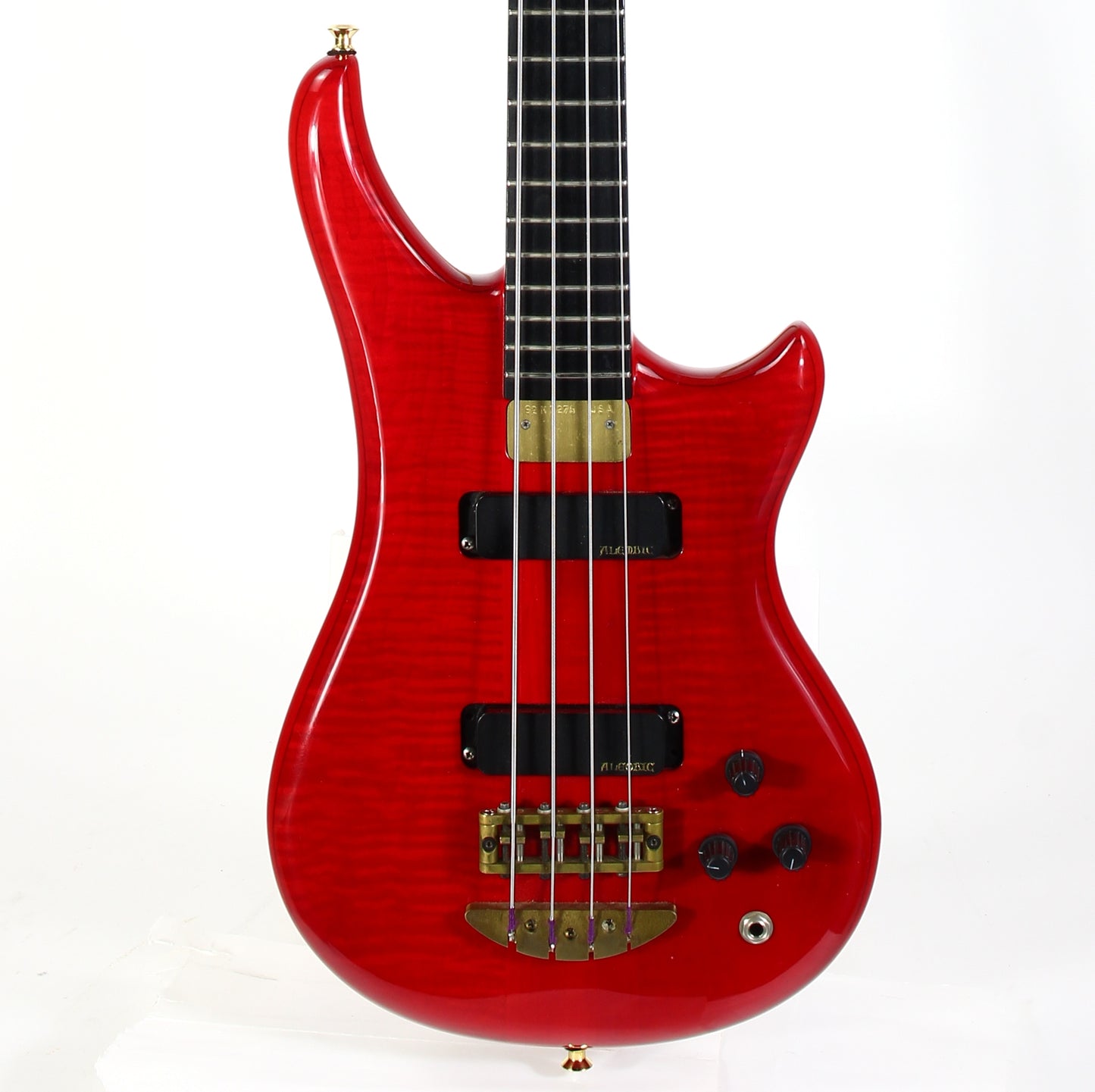 1992 Alembic Essence 4-string Bass Guitar in Transparent Red finish EXCELLENT QUALITY