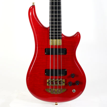 1992 Alembic Essence 4-string Bass Guitar in Transparent Red finish EXCELLENT QUALITY