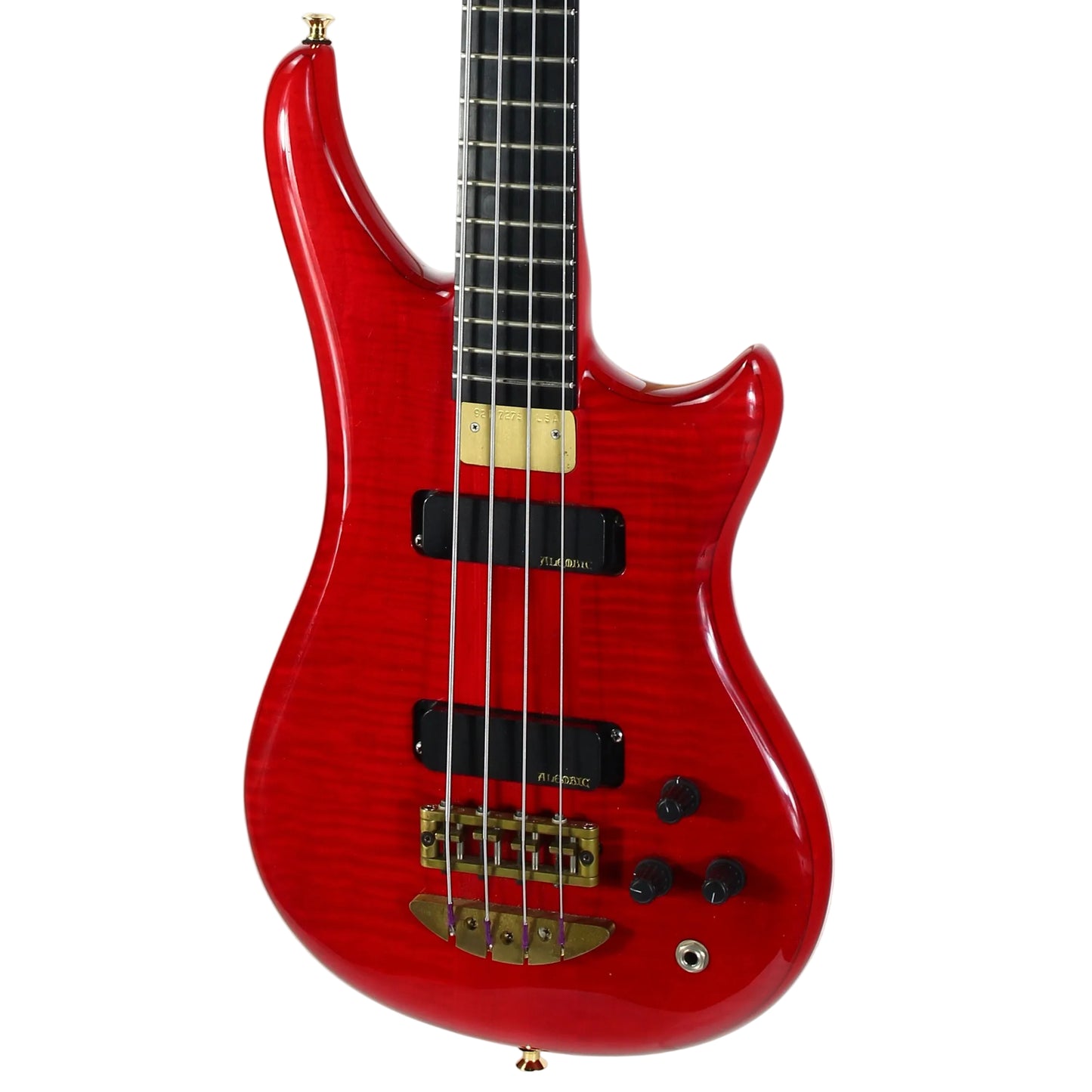 1992 Alembic Essence 4-string Bass Guitar in Transparent Red finish EXCELLENT QUALITY