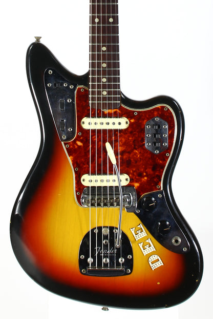1965 Fender Jaguar Sunburst w Original Case L-Series Vintage Guitar