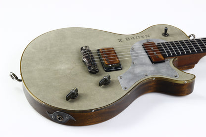 Schroeder WWII GI Radio Lane Guitar & Travel Guitar SET owned by Zac Brown Band