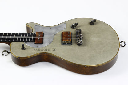 Schroeder WWII GI Radio Lane Guitar & Travel Guitar SET owned by Zac Brown Band