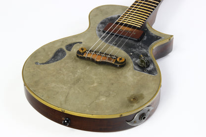 Schroeder WWII GI Radio Lane Guitar & Travel Guitar SET owned by Zac Brown Band