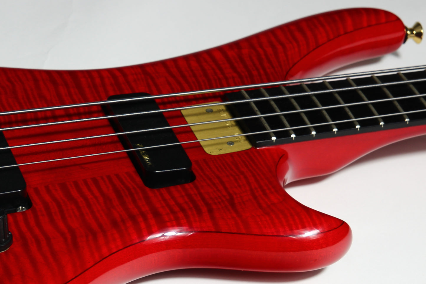 1992 Alembic Essence 4-string Bass Guitar in Transparent Red finish EXCELLENT QUALITY
