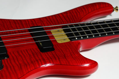 1992 Alembic Essence 4-string Bass Guitar in Transparent Red finish EXCELLENT QUALITY
