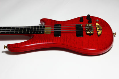 1992 Alembic Essence 4-string Bass Guitar in Transparent Red finish EXCELLENT QUALITY