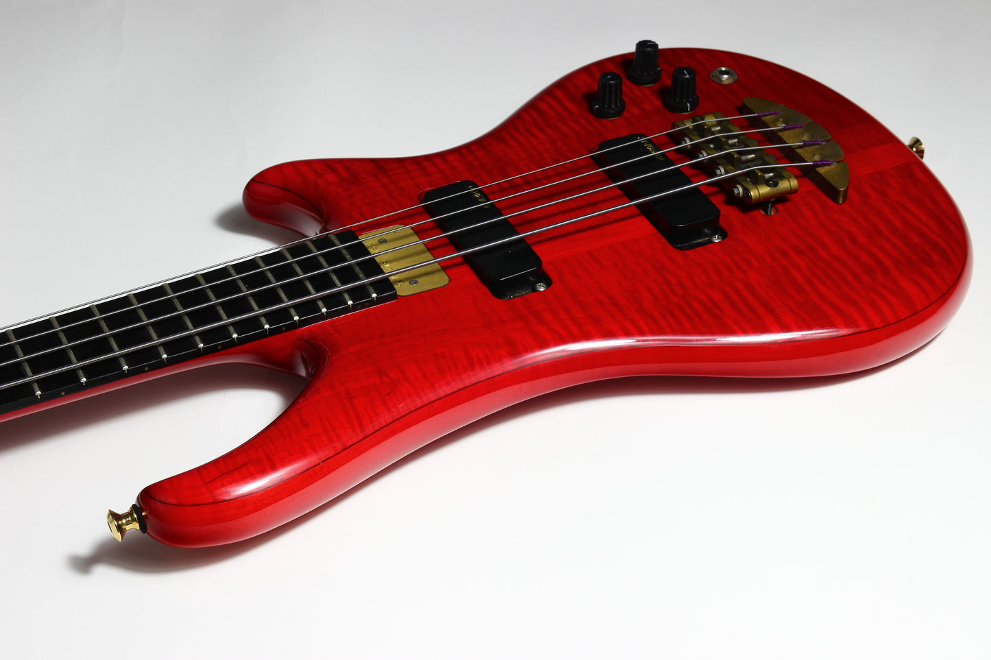 1992 Alembic Essence 4-string Bass Guitar in Transparent Red finish EXCELLENT QUALITY