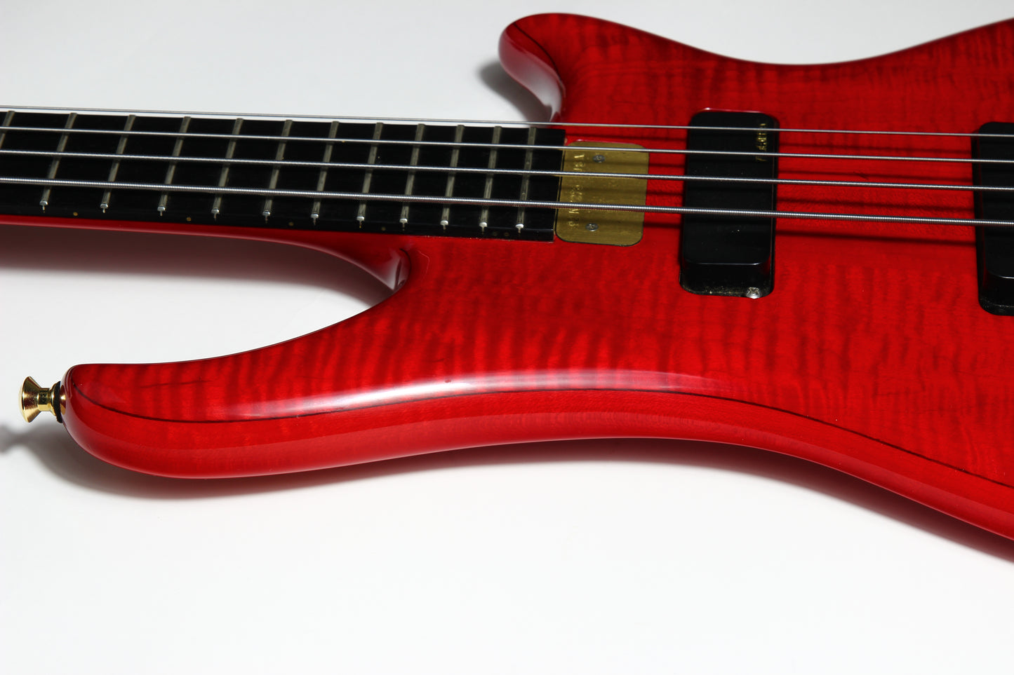 1992 Alembic Essence 4-string Bass Guitar in Transparent Red finish EXCELLENT QUALITY