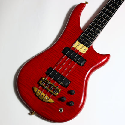 1992 Alembic Essence 4-string Bass Guitar in Transparent Red finish EXCELLENT QUALITY