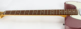 ONE OF 6 MADE! 2008 Fender Custom Shop Custom Classic NOS Telecaster Burgundy Mist - Ash Body, FIGURED NECK, Rosewood Board, Rare Color