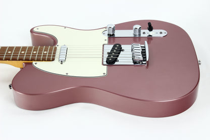 ONE OF 6 MADE! 2008 Fender Custom Shop Custom Classic NOS Telecaster Burgundy Mist - Ash Body, FIGURED NECK, Rosewood Board, Rare Color
