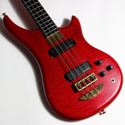 1992 Alembic Essence 4-string Bass Guitar in Transparent Red finish EXCELLENT QUALITY