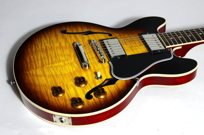 2020 Gibson Custom Shop CS-336 Flametop | Vintage Sunburst, Smaller ES-335