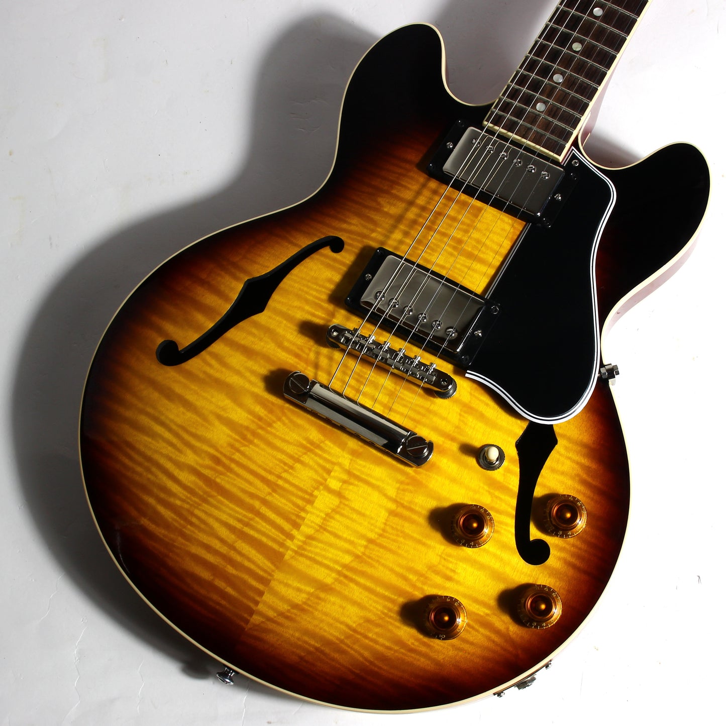 2020 Gibson Custom Shop CS-336 Flametop | Vintage Sunburst, Smaller ES-335