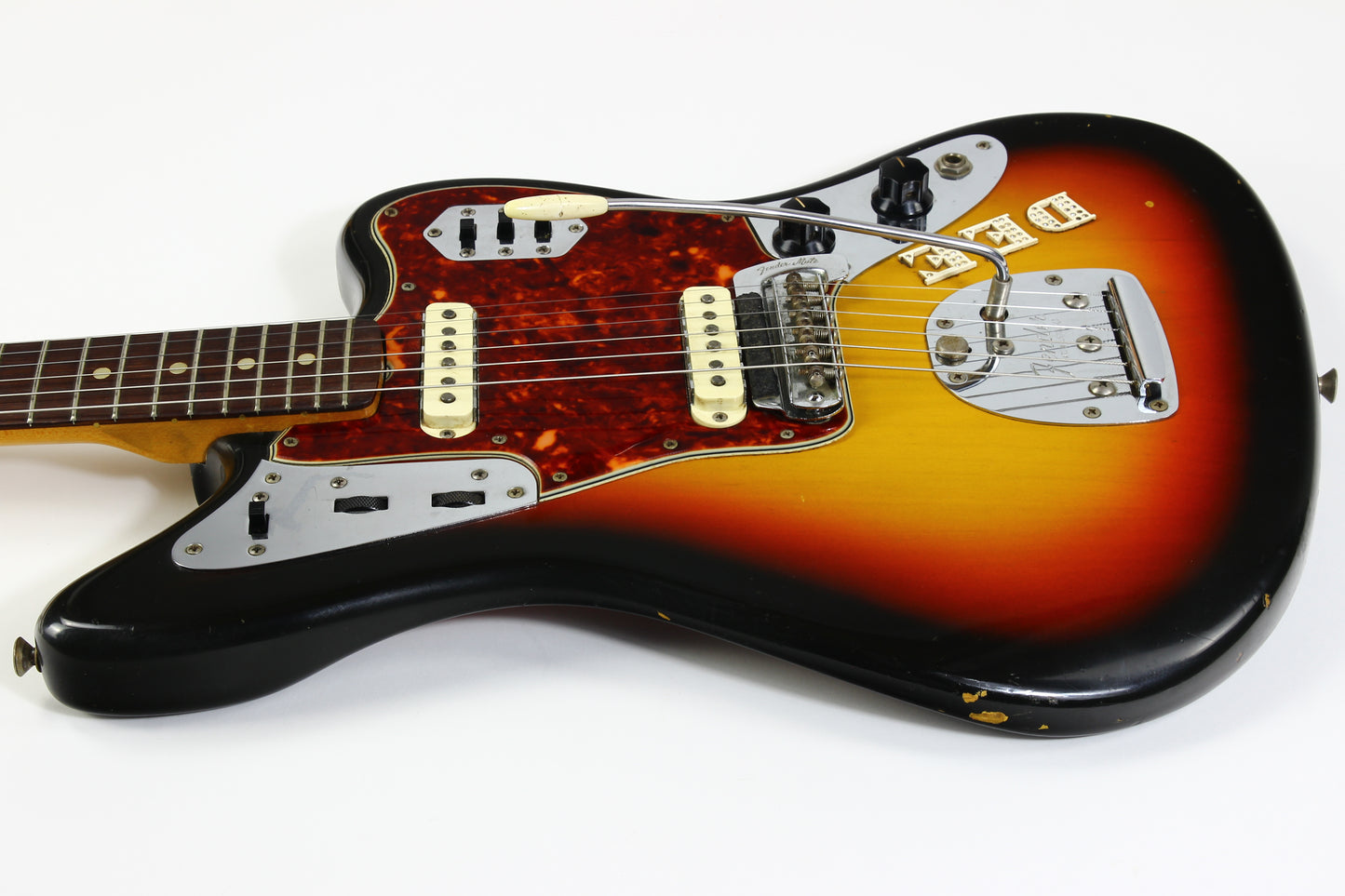 1965 Fender Jaguar Sunburst w Original Case L-Series Vintage Guitar