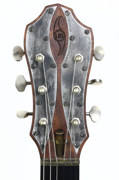 Schroeder WWII GI Radio Lane Guitar & Travel Guitar SET owned by Zac Brown Band