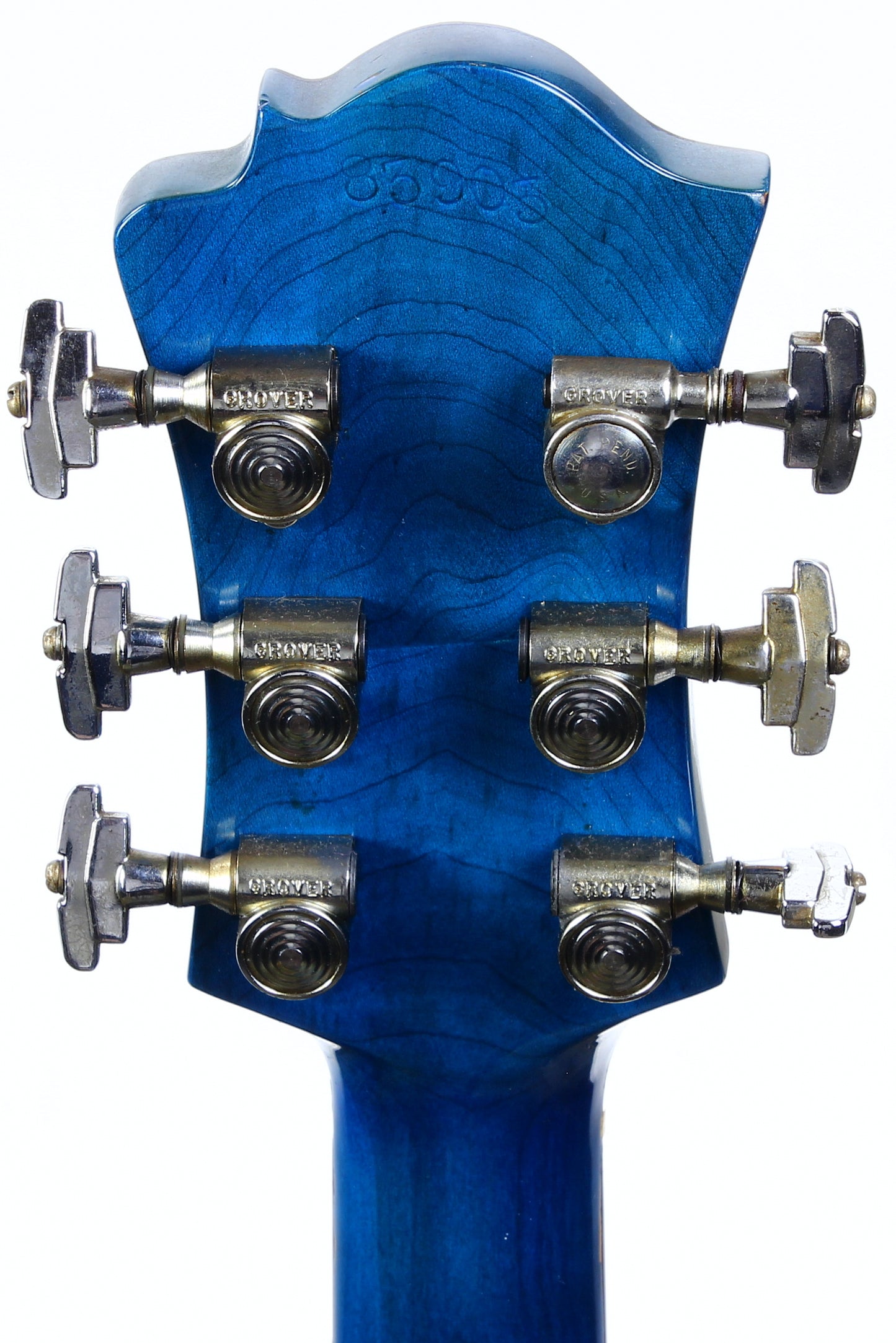 1980 BC Rich USA Mockingbird Transparent Blue Flamed Maple w Original Case